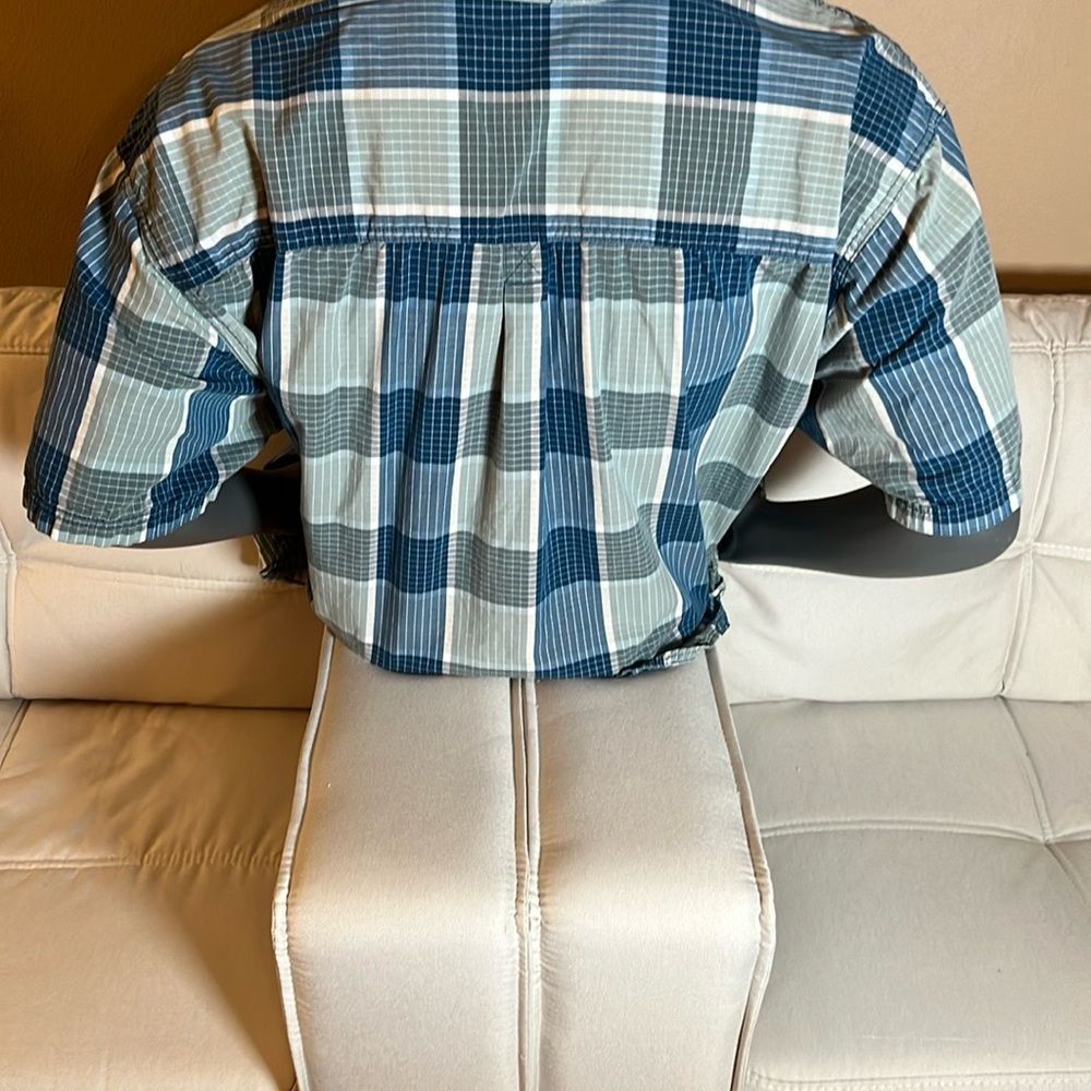 Great Northwest Clothing Company Men’s Blue Casual Button Down Shirt Size 3XLT - Picture 6 of 6